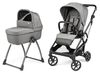 עגלת תינוק משולבת Peg Perego Vivace עם קיפול קומפקטי ומעמד פג פרגו צבע Mercury 