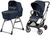 עגלת תינוק משולבת Peg Perego Vivace עם קיפול קומפקטי ומעמד פג פרגו צבע Blue Shine