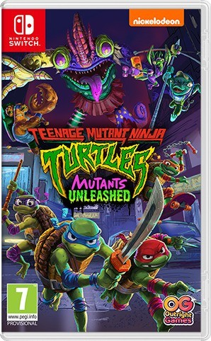 NINTENDO SWITCH TEENAGE MUTANT NINJA TURTLES MUTANTS UNLEASED