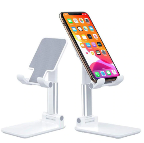 2 יחידות - מעמד טלסקופי מתכוונן להחזקת הסלולר / טאבלט