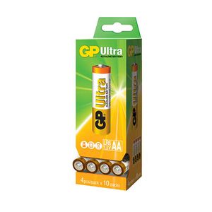  מארז 40 סוללות GP ULTRA AAA 