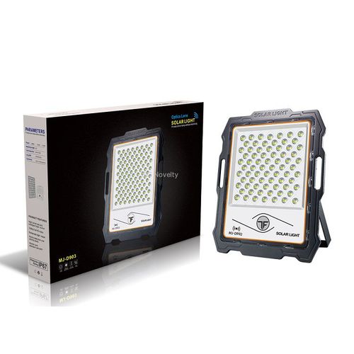 תאורת הצפה סולארית - IP67 200W כולל שלט