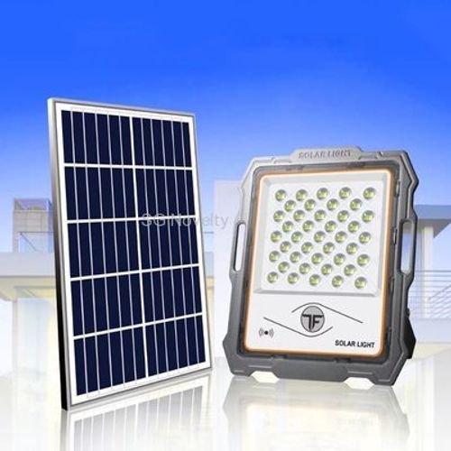 תאורת הצפה סולארית - IP67 200W כולל שלט