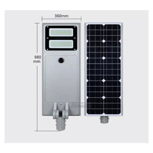 תאורת רחוב סולארית מקצועית -  100W
