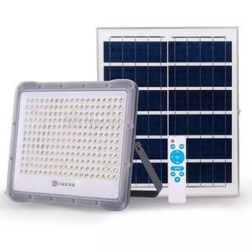 תאורת הצפה סולארית - 300W אור לבן/צהוב