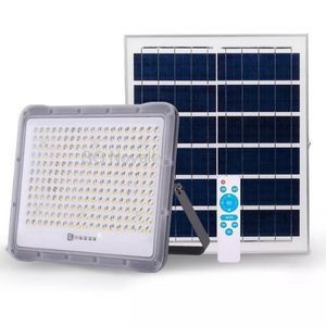 תאורת הצפה סולארית - 300W אור לבן/צהוב