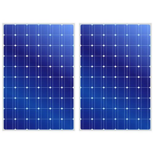 סט 2 פאנלים סולאריים קשיחים 540W