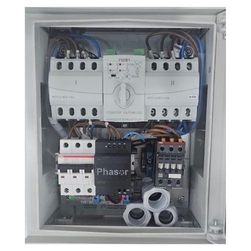 לוח החלפה אוטומטי תלת פאזי/חד פאזי NEWTEC 301