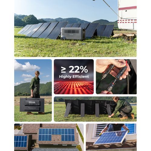 פאנל סולארי מתקפל מוקשח ZENDURE 200W