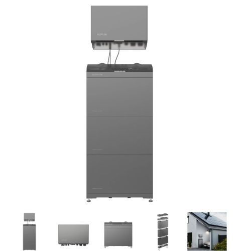 קיט מערכת סולארית ביתית 15KWH 10KW- דגם ECOFLOW POWER OCEAN כולל 28 פאנלים סולאריים