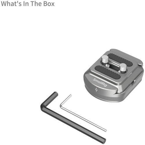 SmallRig 4486 Arca-Type Base with Quick Release Plate