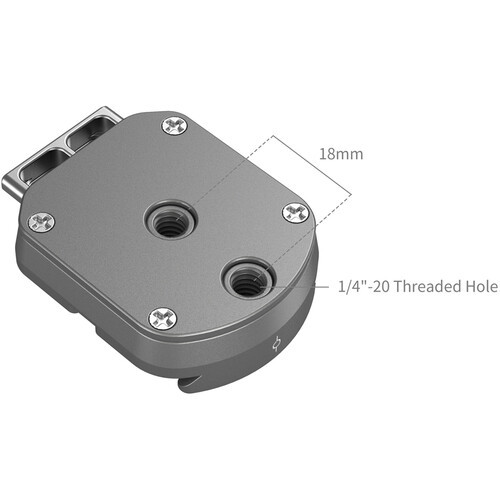 SmallRig 4486 Arca-Type Base with Quick Release Plate