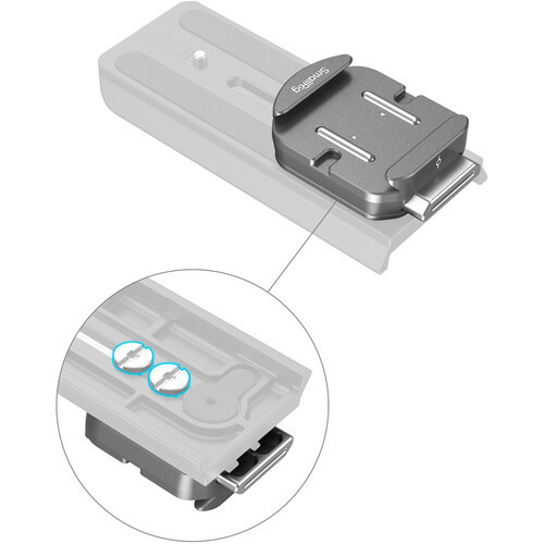 SmallRig 4486 Arca-Type Base with Quick Release Plate