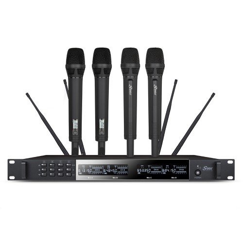סט מיקרופונים אלחוטיים SEER IU-2070-IL X4