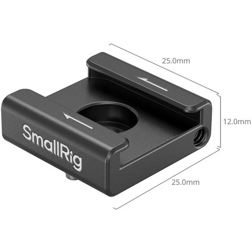 SmallRig 5033 Anti-Twist Cold Shoe Mount Support (4-Pack)
