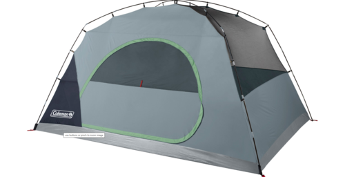 אוהל קולמן ל 8 אנשים אטום לגשם Coleman 8-Person Skydome