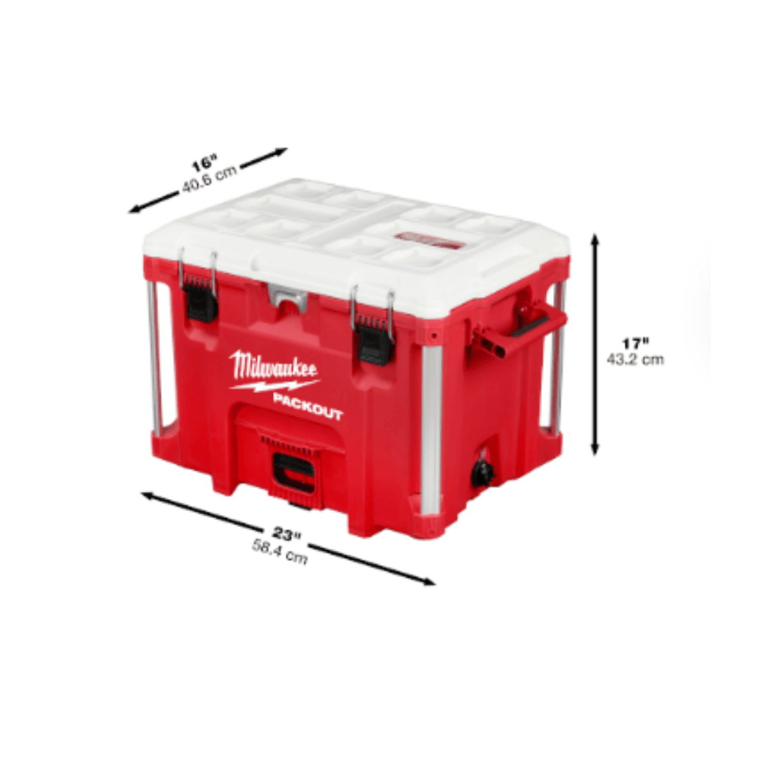 צידנית PACKOUT XL Cooler נפח 40 ליטר 48-22-8462 Milwaukee מילווקי