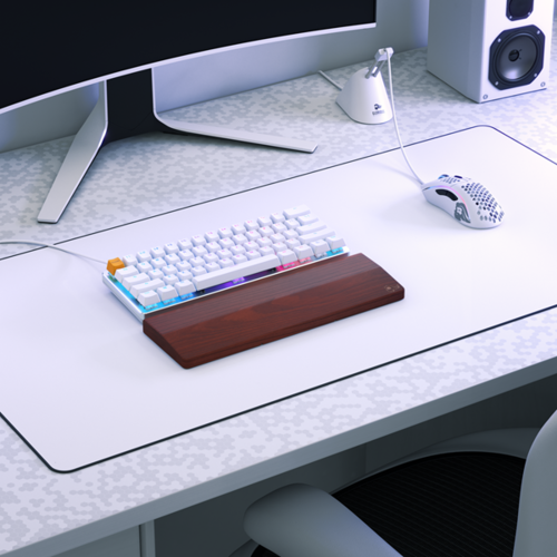 מקלדת מכנית Glorious GMMK Compact Pre-Built לבן