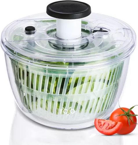 מייבש חסה גדול שקוף | TOOLZ Salad Spinner
