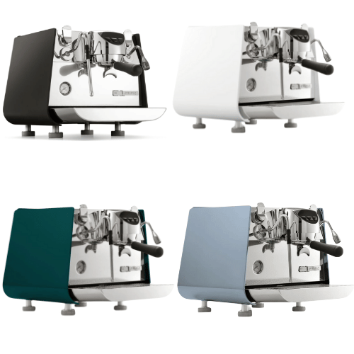 מכונת אספרסו מקצועית ראש אחד שחור/לבן/תכלת/ירוק - Victoria Arduino Prima E1