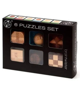 סט 6 מיני משחקי חשיבה פאזל Puzzles set