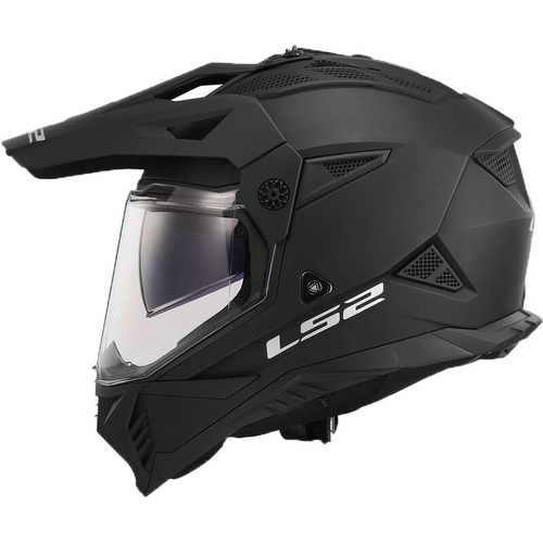 קסדה דו שימושית אל אס 2 שחור - LS2 MX702 PIONEER