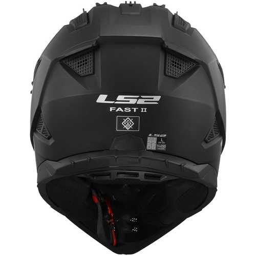 קסדת אל אס 2 שחור -  LS2 MX708 FAST 2