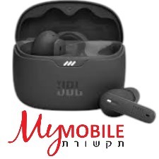 אוזניות בלוטוס JBL TUNE BEAM שחור