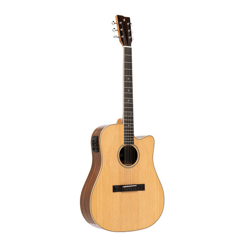  גיטרה אקוסטית מוגברת SA45 DCE-AC חברת Stagg	
