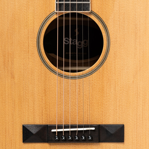  גיטרה אקוסטית מוגברת SA45 DCE-AC חברת Stagg	