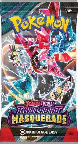 קלפי פוקימון חבילת בוסטר טוולייט מסקרד Pokémon TCG Twilight Masquerade SV06 Booster