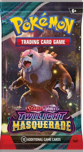קלפי פוקימון חבילת בוסטר טוולייט מסקרד Pokémon TCG Twilight Masquerade SV06 Booster