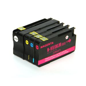 HP 950XL/951XL סט מלא 4 ראשי דיו תואמים 