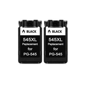 2 ראשי דיו שחורים תואמים למדפסת קנון CANON PG545XL 