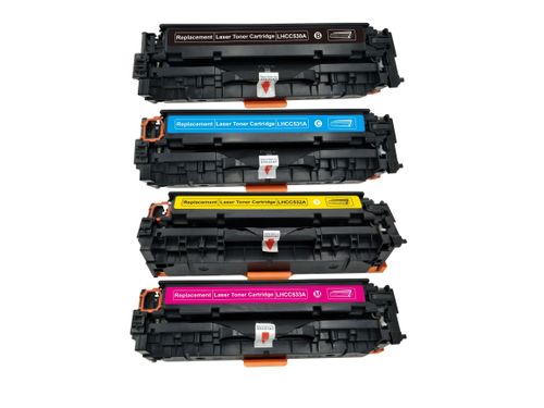HP 304A סט טונרים תואמים CC530A-CC533A