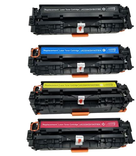 HP 305A סט טונרים תואמים CE410X-CE413A
