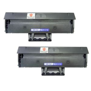 זוג 2 יחידות טונר שחור תואם SAMSUNG MLTD111S סמסונג