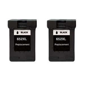 2 ראשי דיו תואמים שחורים HP 652XL - F6V25AE