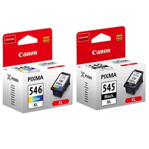 ‏ראש דיו ‏צבעוני Canon PG545XL + CL546XL קנון מקוריים