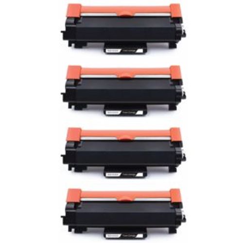 4 יחידות טונר שחור תואם Brother TN2420