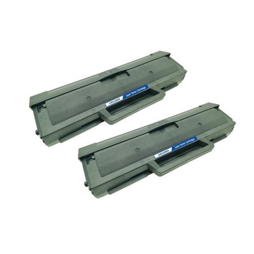 HP 106A זוג 2 יחידות טונר שחור תואם W1106A