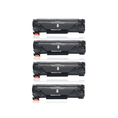 HP 36A טונר שחור תואם 3 יחידות + 1 יחידה מתנה CB436A