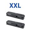 HP 106X זוג 2 יחידות טונר שחור תואם W1106X
