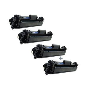 HP 44A טונר שחור תואם 3 יחידות + 1 יחידה מתנה CF244A