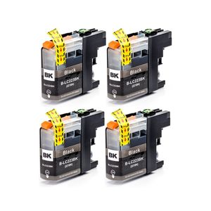 4 ראשי דיו שחור תואם Brother LC223/LC221 black ברדר 26