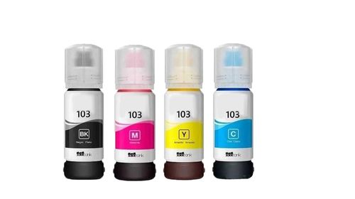 סט 4 מכלי דיו תואמים EPSON 103 BK/C/M/Y