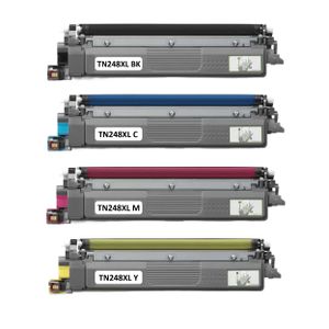 סט טונרים תואמים Brother TN 248XL