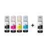 סט 4 מכלי דיו תואמים + שחור נוסף EPSON 103 BK/C/M/Y