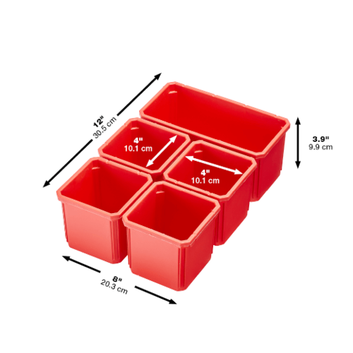 ארגז אורגנייזר - Milwaukee Packout 48-22-8435