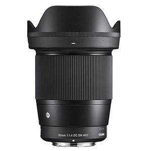  SIGMA 16mm F1.4 DC DN - C For Sony E שנתיים אחריות יבואן רשמי 